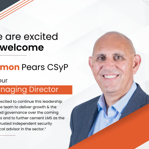 LMS Security Advisors Appoints Simon Pears as Managing Director 